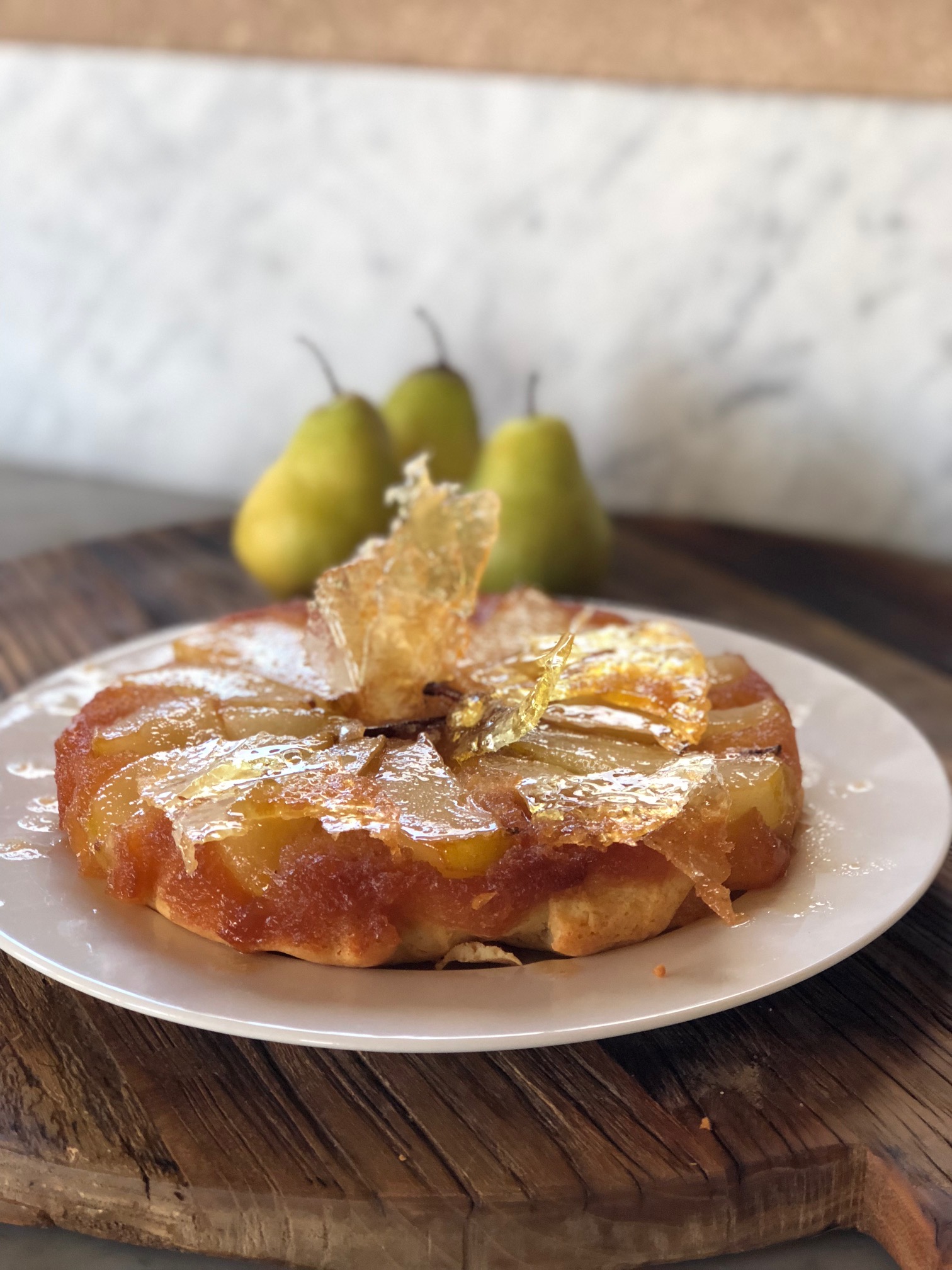 Caramel Pear Cake