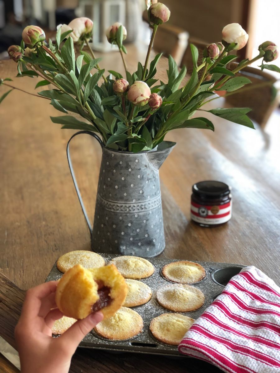 Strawberry Jam Cakes