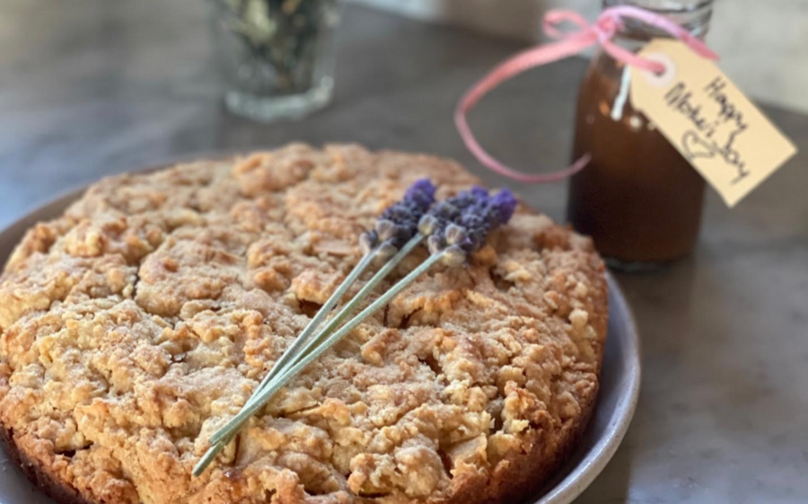 Granny’s Apple Cake with Butterscotch Sauce