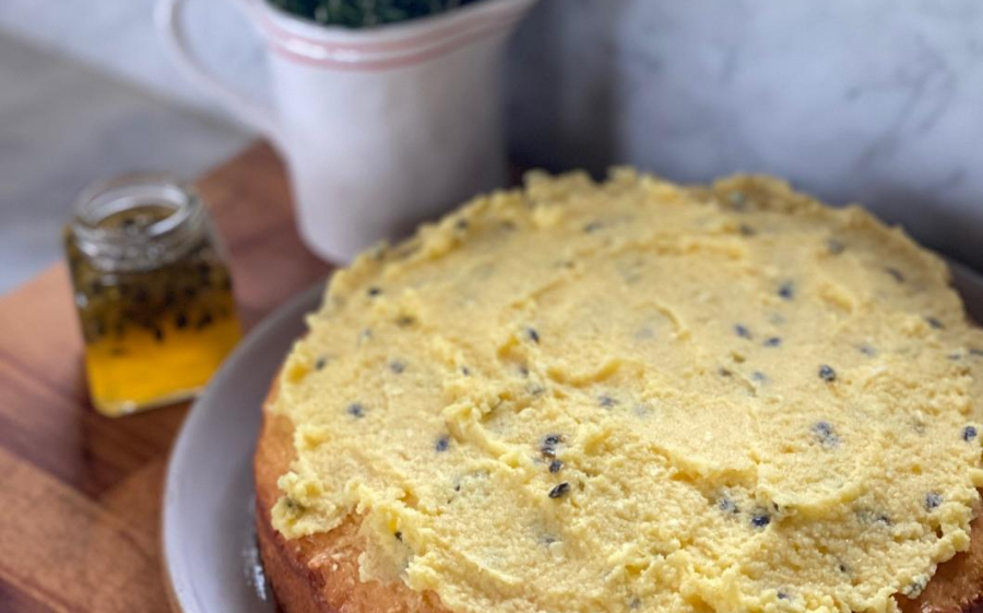 Passionfruit Delight Cake
