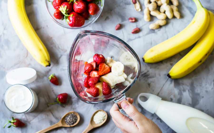 Strawberry & Banana Smoothie