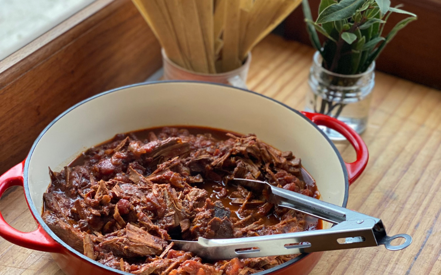 Long Track Slow Cooked Beef Brisket