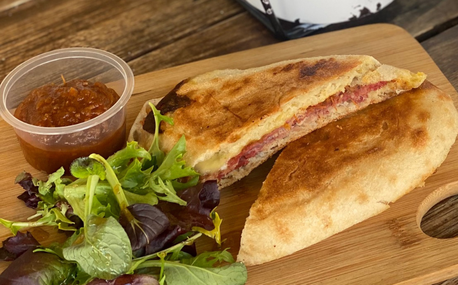 Smoked Lamb Turkish Toastie