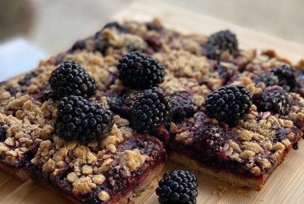 Blackberry Crumble Bars Recipe