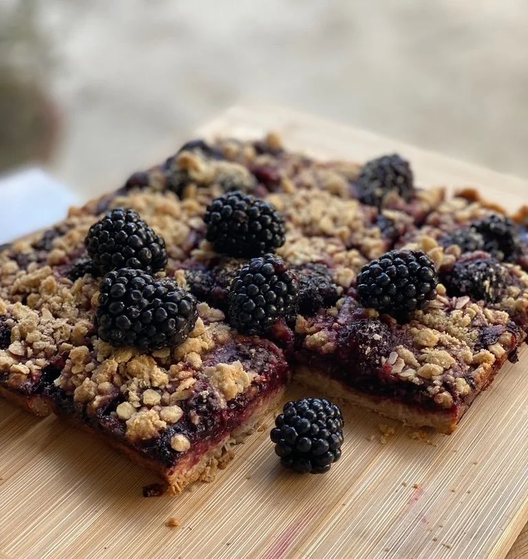 Blackberry Crumble Bars Recipe
