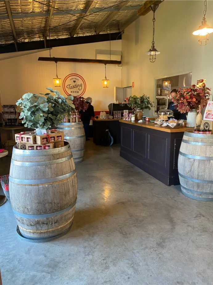 The Jam Factory Tasting Room Inside
