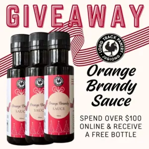 Orange brandy Sauce Giveaway