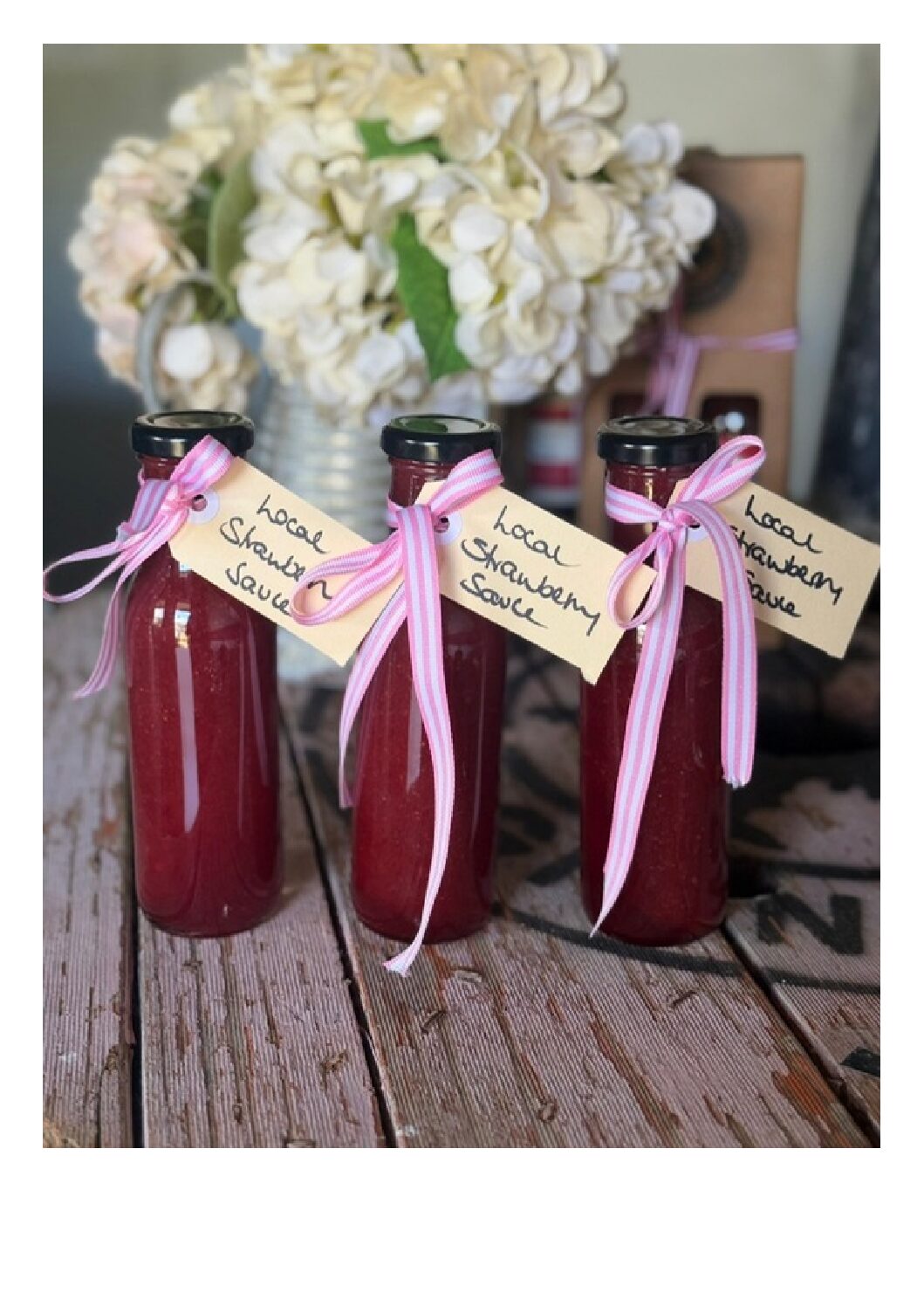 Mother's Day Local Strawberry Sauce